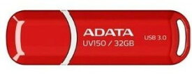【ゆうパケットで送料無料】ADATA AUV150-32G-RRD キャップ式 高速USB3.1 USBフラッシュメモリー32GB USBメモリー