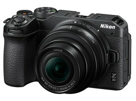 【6/30までポイント10倍】【送料無料】Nikon・ニコン Z30 16-50 VR レンズキット ミラーレスカメラ【転送不可】【unable to transfer】