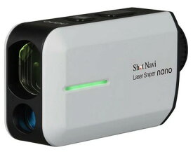 【送料無料】SHOT NAVI Laser Sniper Nano ゴルフ レーザー 距離計測器 ホワイト 2242019