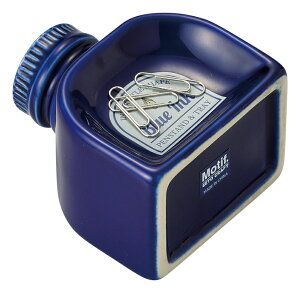 【送料無料】 SETOCRAFT セトクラフト P23-0811-BL ペンスタンド&トレイ インクボトル ブルー