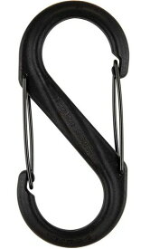 【2/28までポイント10倍】【ゆうパケットで送料無料】NITE IZE NI01926 エスビナー プラスチック #6 ブラック / BG Sカラビナー Sシリーズ プラスチックシリーズ ナイトアイズ