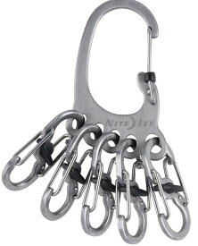 【1/30までポイント10倍】【ゆうパケットで送料無料】NITE IZE NI03741 KLKBF-11-R6 ビッグフットロッカー キーアクセサリー エスビナー 足跡型 スライドロック機能 ナイトアイズ