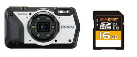 今ならSDHCカード16GB付き【送料無料】リコー RICOH G900 II 防水 防塵 耐衝撃 業務用 現場仕様 デジタルカメラ【転送不可】【unable to transfer】