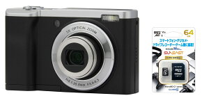 マイクロSDHCカード64GB付き【ゆうパケットで送料無料】ケンコー Kenko KC-ZM08 デジタルカメラ 光学5倍ズーム タッチパネル お散歩カメラ