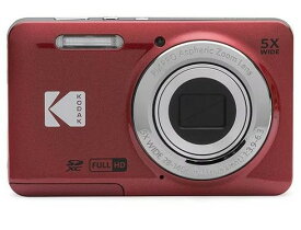 【ゆうパケットで送料無料】KODAK コダック 光学5倍ズームデジタルカメラ PIXPRO FZ55RD レッド