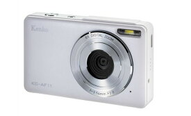 【ゆうパケットで送料無料】ケンコー Kenko デジタルカメラ KC-AF11 WH ホワイト 日常を気軽に撮って楽しむお散歩カメラ 500万画素