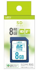 y䂤pPbgőzLazos SDHC[J[h 8GB CLASS10 pbP[W
