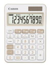 【ゆうパケットで送料無料】キヤノン Canon LS-105WUC-IV JPN SOB アイボリー カラフル電卓 千万単位表示 10桁 ミニ卓…