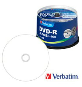 【送料無料】Verbatim DHR47JP50V4 データ用DVD 50枚 バーベイタム