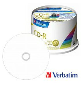 yzVerbatim SR80FP50V2 f[^pCD 50 o[xC^
