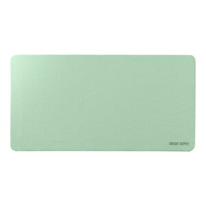 【ゆうパケットで送料無料】サンワサプライ ノートパソコン用3WAYマウスパッド(グリーン)MPD-NOTE3G