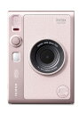 【送料無料】FUJIFILM フジフイルム INS MINI EVO GENTLE ROSE ハイブリッドインスタントカメラ チェキ デジタルカメ…