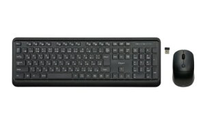 �y���������z�i�J�o���V MK-04BK �����L�[�{�[�h���}�E�X�Z�b�g �u���b�N Nakabayashi