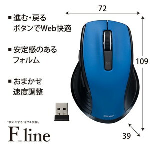 �y�䂤�p�P�b�g�ő��������zNakabayashi �i�J�o���V�@MUS-RKF226BL �yF_line�z�����É�5�{�^��BlueLED�}�E�X/�u���[