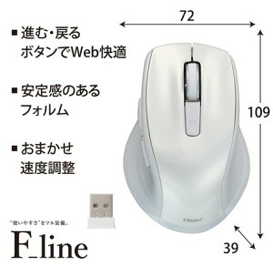 �y�䂤�p�P�b�g�ő��������zNakabayashi �i�J�o���V�@MUS-RKF226W �yF_line�z�����É�5�{�^��BlueLED�}�E�X/�z���C�g
