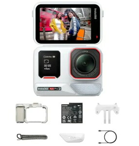 �y���������zInsta360 Ace Pro 2 �X�g���[�g�B�e�L�b�g �A�[�N�e�B�b�N�z���C�g CINSBBGA-ACEPRO2128