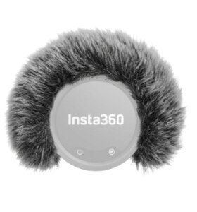 �y�䂤�p�P�b�g�ő��������zInsta360 Mic Pro �E�C���h�V�[���h�i��^�j CINSBBZF