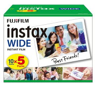 【送料無料】FUJIFILM・フジフィルム ワイド300用フィルム 5P INSTAX WIDEフィルム 5P instaxワイドフィ…