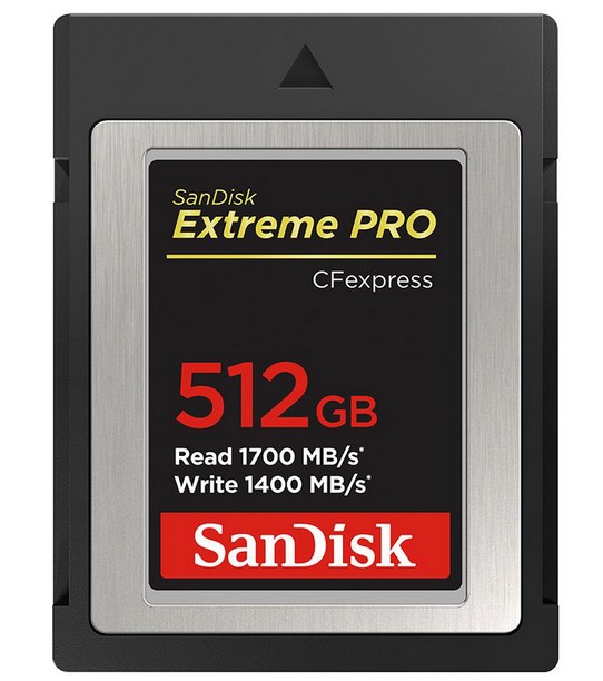 半額SALE☆ SANDISK サンディスク SDCFE-512G-JN4NN エクストリーム プロ CFexpress Type B カード  512GB メモリーカード