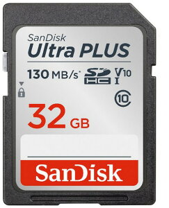【ゆうパケットで送料無料】SANDISK サンディスク SDSDUW3-032G-JNJIN ウルトラ プラス SDHC UHS-I 32GB
