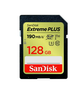 y䂤pPbgőzSANDISK TfBXN SDSDXWA-128G-JNJIP Extreme PLUS SDXC UHS-IJ[h 128GB