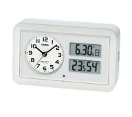 【ゆうパケットで送料無料】 CASIO・カシオ TTM-170NJ-7JF 置時計 / 電波 / 温度・湿度計測 / アラーム …