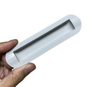 三和シャッター 取っ手 ワイド 手掛け 1個 樹脂製 グレー ベージュ メーカー純正品 スラット用 部品 サンワ SANWA 送料無料