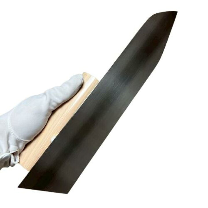 楽天市場】カネミツ 中塗鏝 300mm 本焼 モルタル 左官コテ 左官鏝 : 今 
