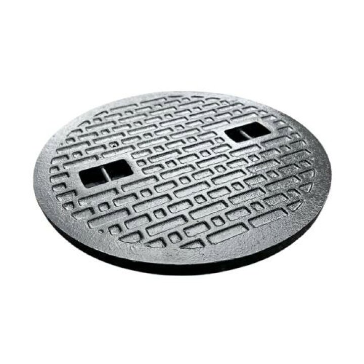 楽天市場】マンホール蓋 300型 直径300mm Φ300 歩道用 鉄蓋 蓋のみ 