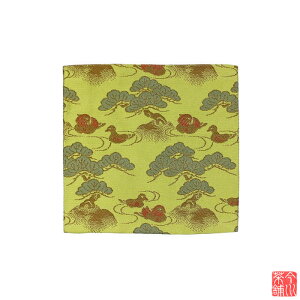 古帛紗 松樹鴛鴦紋 b 【 袱紗 服紗 ふくさ 】