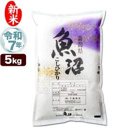 新米 令和7年産 産直 魚沼産 コシヒカリ 5kg 米