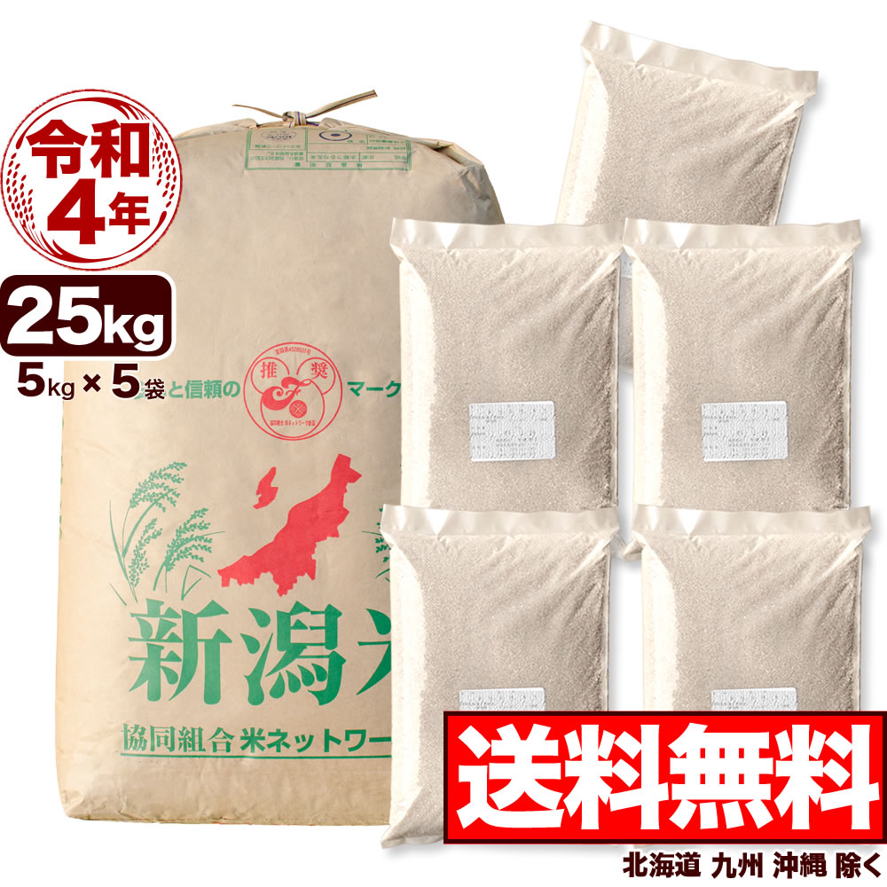 楽天市場】岩船産コシヒカリ 玄米 令和4年産 新潟産 米 25kg【送料無料