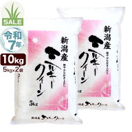 令和7年産 新潟産 ミルキークイーン 10kg(5kg×2袋) 米【初夏セール】