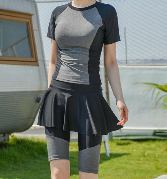 楽天市場 フィットネス水着 レディース 大きいサイズ ラッシュガード 大人 シンプル 体型カバー 着痩せ 30代 40代 グレー Sw 029iu Imagibune 楽天市場店 楽天市場 フィットネス水着 レディース 大きいサイズ ラッシュガード 大人 シンプル 体型カバー 着痩せ 30代 40代 グレー Sw 029iu Imagibune 楽天市場店