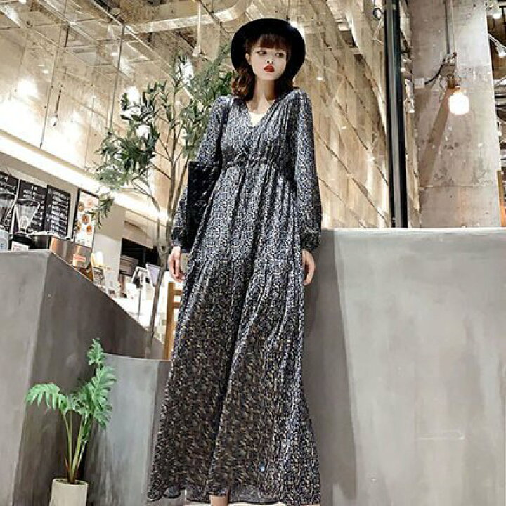 楽天市場】小花柄シフォンワンピース ワンピース ワンピ Aライン  