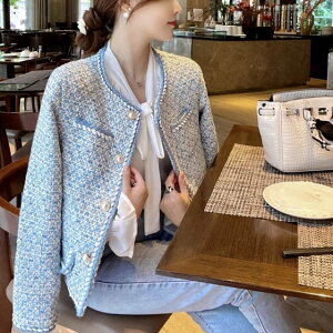 �u���[ �c�C�[�h �W���P�b�g �{�^�� �؍� �t�@���V�[ �c�C�[�h ���n ���f�B�[�X �}�} ���ꂢ�� �Z�����j�[ �G���K���g �V�b�N ���[�h �ʋ� �f�C���[ �^�E�� ���o���� �f�[�g �A�E�^�[ S�@M�@L