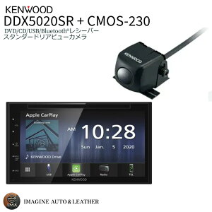KENWOOD PEbh DDX5020SR + CMOS-230 fBXvCI[fBI obNJ Zbg I[fBIV[o[ XeAOR  ~[O Android DVD CD USB Bluetooth iPhone Applecarplay Ag fB