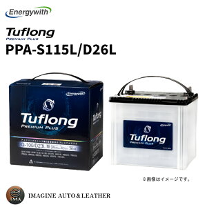 �G�i�W�[�E�B�Y PPAS115LD26L Tuflong PREMIUM PLUS �A�C�h�����O�X�g�b�v�� �[�d����� �ʏ�ԗp �o�b�e���[ ���{�� ���Y�ԃo�b�e���[