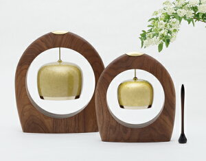 【送料無料(沖縄・離島を除く)】山口久乗 優凛 ここりん 大 【仏具/リン/ベル/呼鈴/チャイム】【お取り寄せ商品】