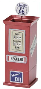 セトクラフト SI-2832-RD-180 ペンスタンド GAS PUMP レッド SI2832【お取り寄せ商品】【SETO CRAFT、文房具、ペン立て、文具立て】