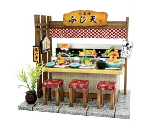 ビリー ドールハウスキット 8857 天ぷら屋【お取り寄せ商品】【ドールハウス、手作りキット、ジオラマ】