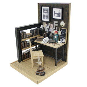 ビリー ドールハウスキット 9002 小島隆雄デザインミニチュアワークスキット 第2弾 ワークスペース インダストリアル スタイル【お取り寄せ商品】【ドールハウス、手作りキット
