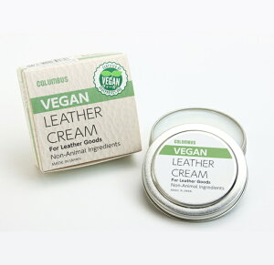COLUMBUS コロンブス ヴィーガン レザークリーム 50g【お取り寄せ製品】【革靴/合皮/靴磨き/靴クリーム/簡単/シューシャイン/除菌/抗菌/お手入れ】
