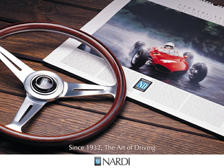 楽天市場】車 ハンドル 木 木製 NARDI ナルディ N075 ウッド 