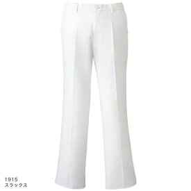 FOLK フォーク　1915-1　メンズスラックス　ホワイト【お取り寄せ製品】【ドクターコート、スクラブ、医療ユニホーム、白衣、メディカルウェア、ケーシーウェア】
