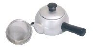 藤田金属　SUITO BRAND　015507　やまと急須　横手　0.6L (茶こし付)【やかん、ケトル、ケットル、急須】