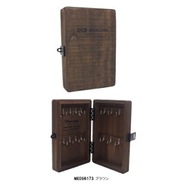 在庫ありMERCURY　マーキュリー　ウッドキーキャビネット　ブラウンME056173【壁掛け 鍵掛け 鍵置き アメリカン雑貨 おしゃれ 木製】お取り寄せ