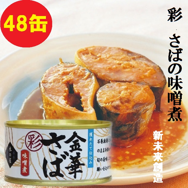 新しいコレクション サバ缶味噌 48缶セット - 魚介類(加工食品) - labelians.fr