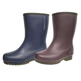 防寒長靴 レディス 弘進ゴム マリアンライト ML-638MEMSNS ネイビー ボルドー 【$ 長靴 婦人 軽量 メッシュウレタン裏布 女性用 レインブーツ 作業 暖かい おすすめ 埋め込みスパイク 防滑】【送料無料(沖縄・離島を除く)】お取り寄せ 2025防寒
