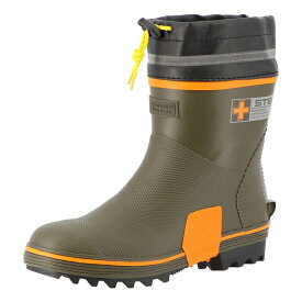 安全長靴 弘進ゴム ステルクセーフティー SBHD-3130 ネイビーB0361AD 【先芯 鉄芯 セーフティーブーツ 長靴 作業用 安全靴 特殊長靴 長靴 カバー付 ショートタイプ】おすすめ 新商品